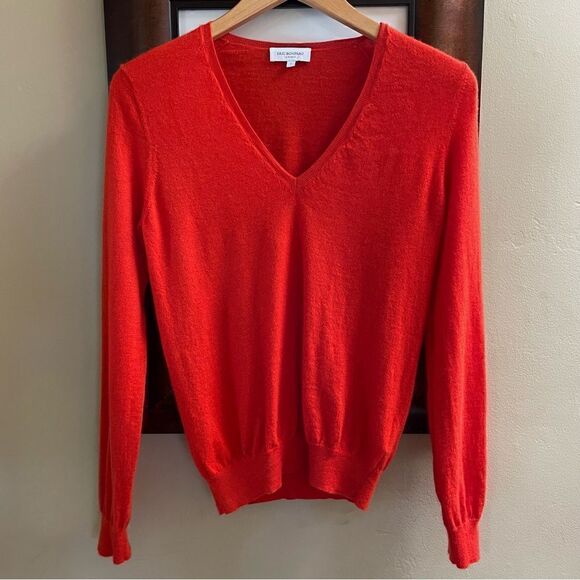 Eric Bompard Cashmere V Neck Sweater S - Picture 3 of 10